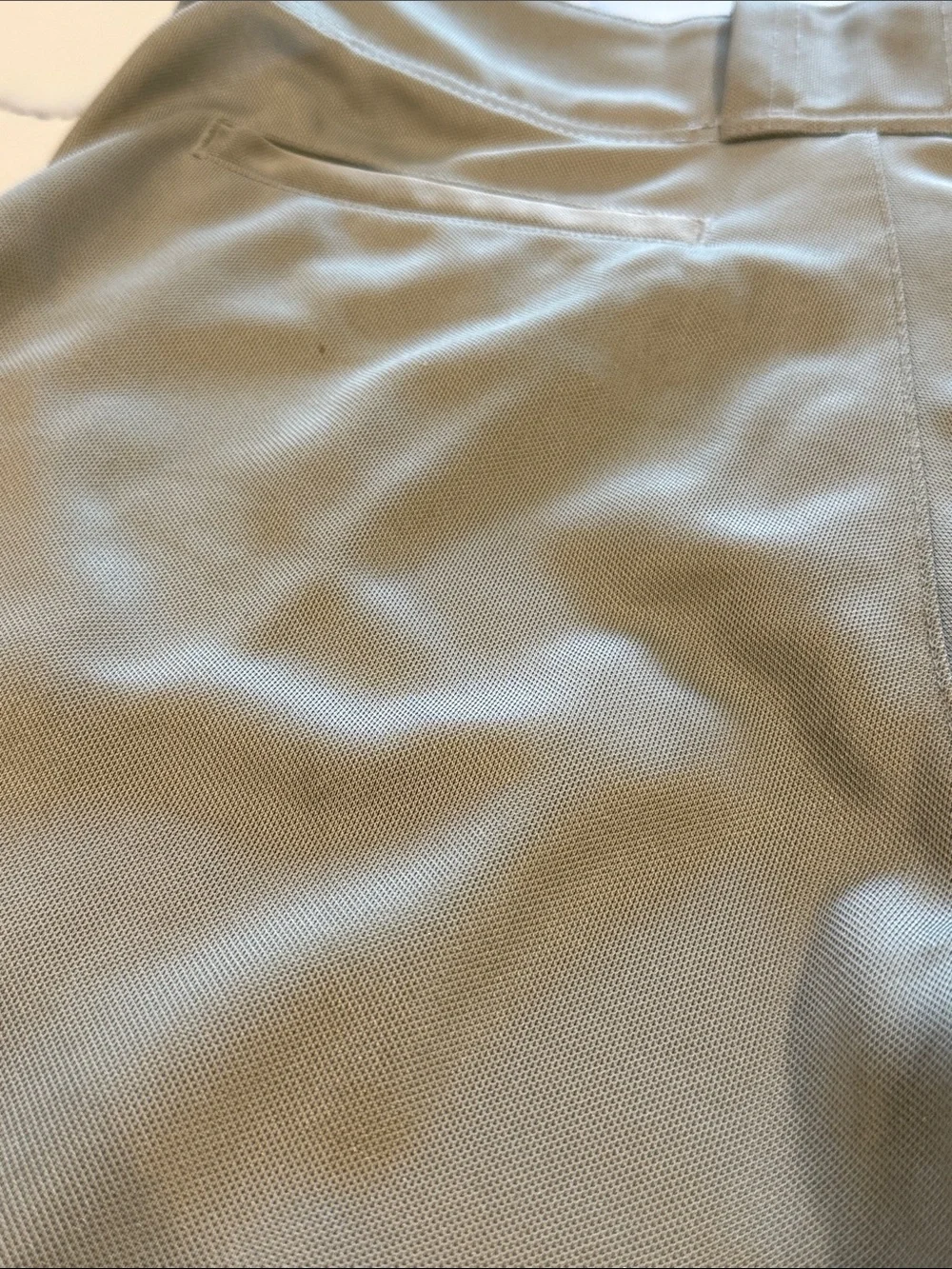 Adidas baseball pants Aeroready light gray youth large Athletic Pants